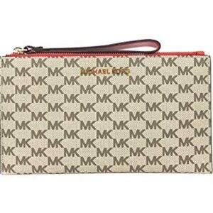 MICHAEL KORS Jet Set Large Top Zip Wristlet Wallet
